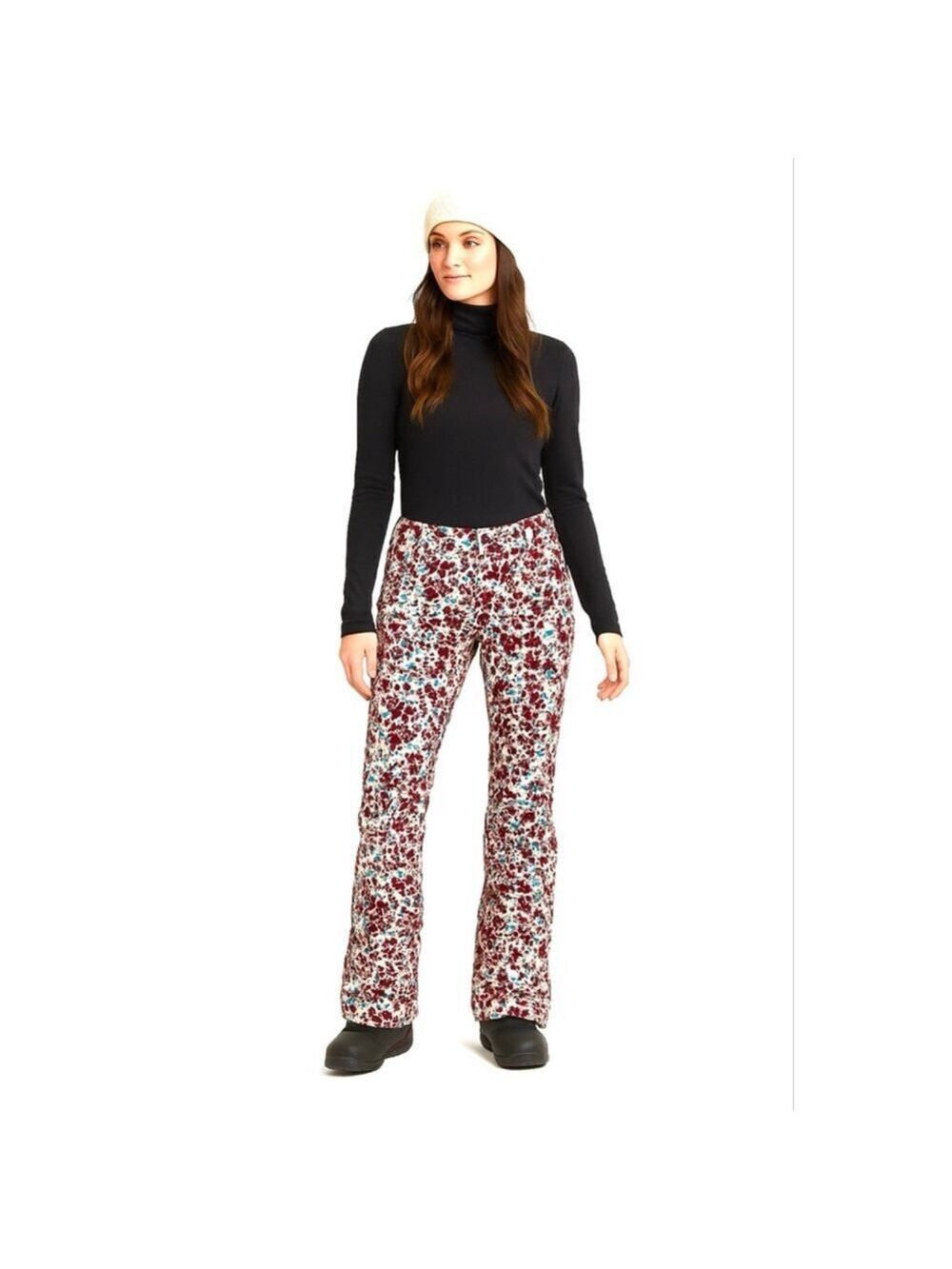 Burton TWC Honey Buns Women’s Snowboard Pants Floral Print Multicolour Bootcut M